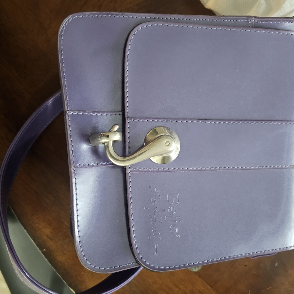 Beijo purple handbag
